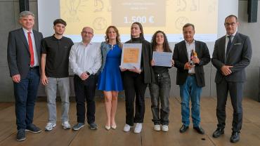 Primo posto: La classe quinta dell’Istituto tecnico economico “Walther” di Bolzano