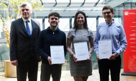 Georg Lun, Juan Pablo Tassier Calvo, Erica Dal Farra und Felix Alber