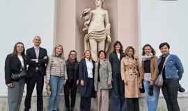 da sinistra Sperandio Filippi Devilli Balzamà Marinelli Califano Kaser Andolfatto Moeltner Falser