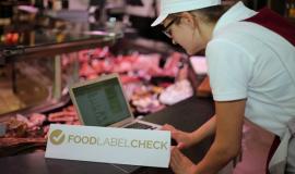 Lebensmitteletiketten generieren mit Food Label Check
