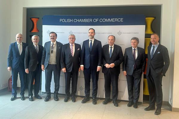 I vertici di rappresentanza di Eurochambres 