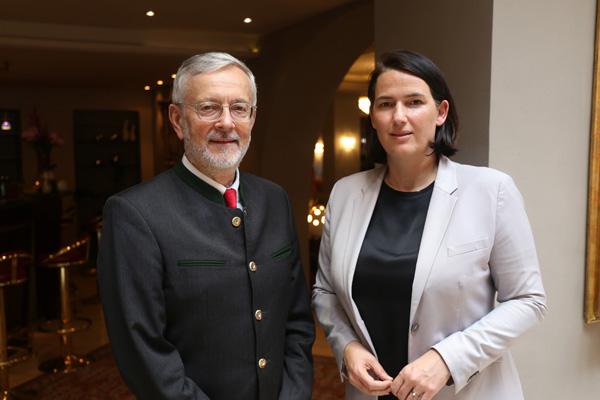 Michl Ebner und Barbara Thaler Michl Ebner und Barbara Thaler
