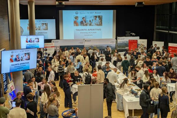 “Aperitivi per giovani talenti” della Camera di commercio di Bolzano