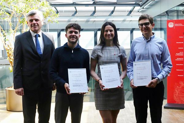 Georg Lun, Juan Pablo Tassier Calvo, Erica Dal Farra und Felix Alber
