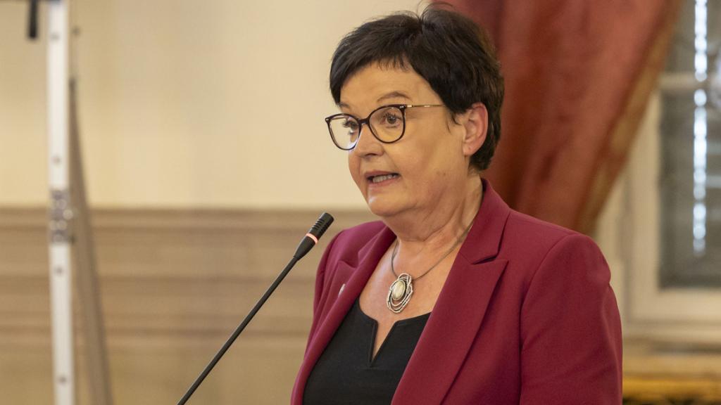 Handelskammer-Vizepräsidentin Johanna Santa Falser