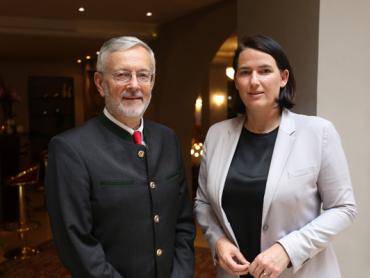 Michl Ebner und Barbara Thaler
