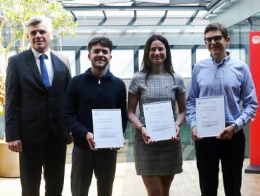 Georg Lun, Juan Pablo Tassier Calvo, Erica Dal Farra e Felix Alber