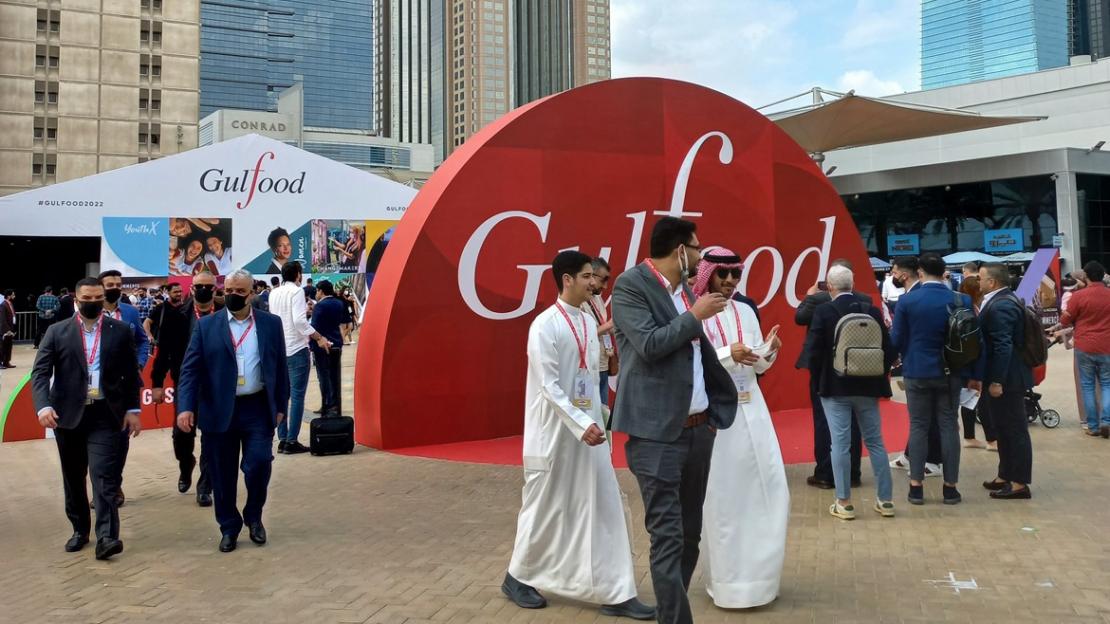 Auf der Messe „Gulfood“ Dubai im Februar waren auch Südtiroler Unternehmen vertreten.