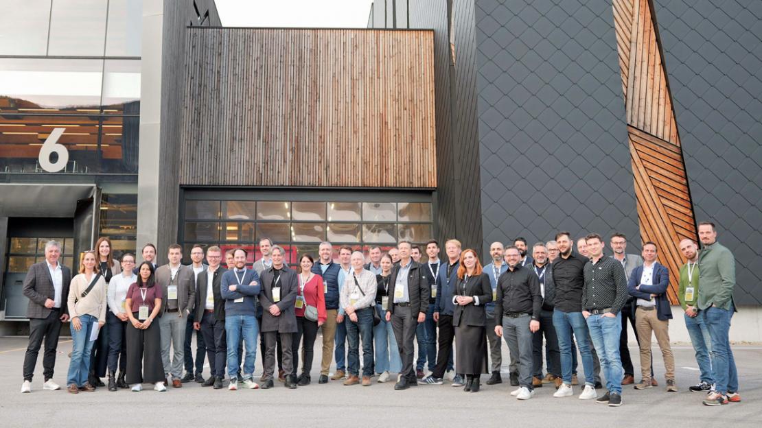 Die Delegation aus der Steiermark bei Rothoblaas