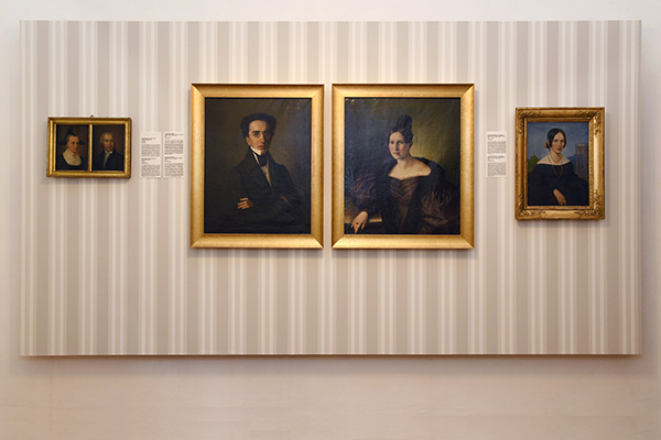 I coniugi Kinsele, i coniugi von Putzer e Anna von Preu moglie di Karl von Hepperger