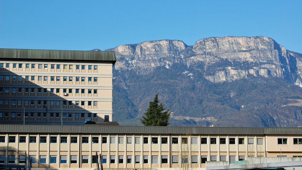 L’ospedale di Bolzano.