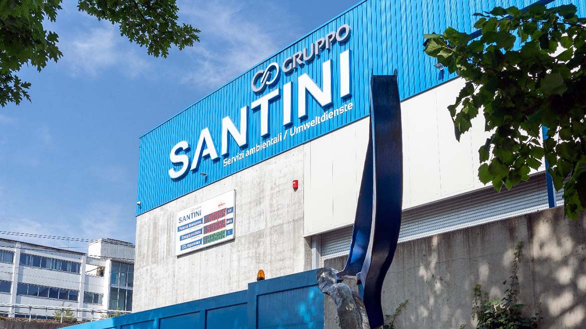 Die Santini-Gruppe mit Sitz in Bozen