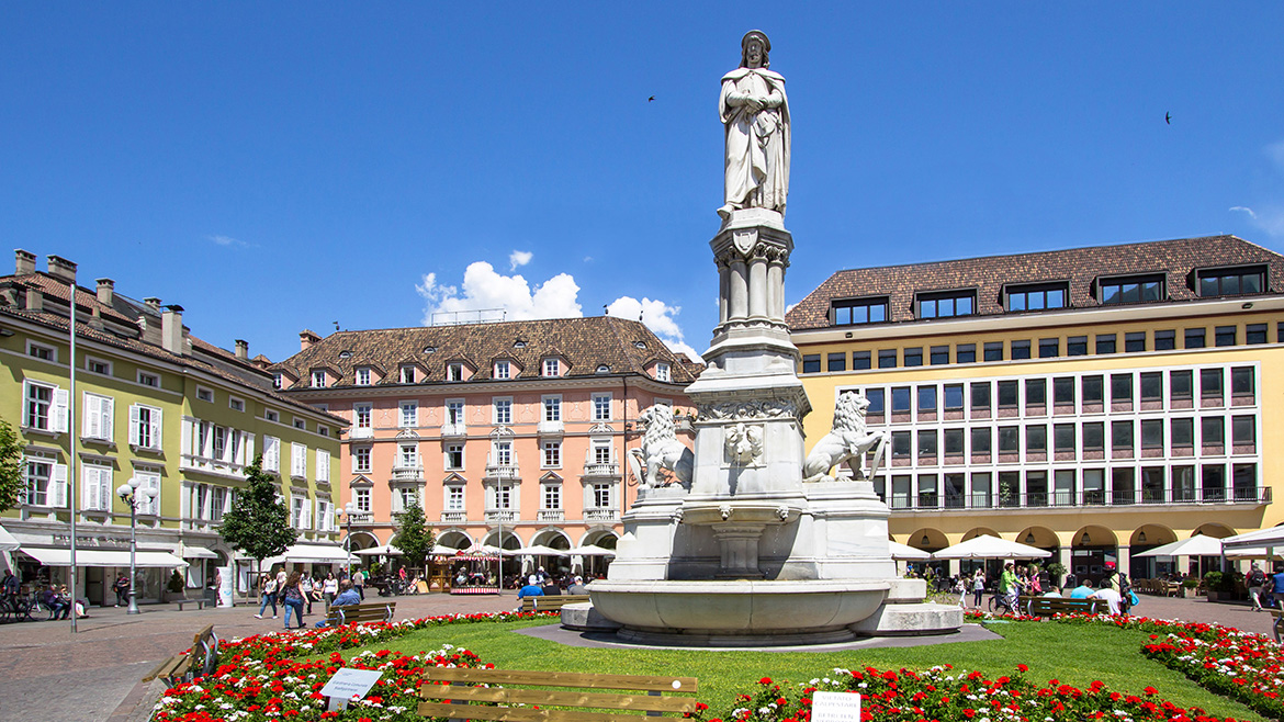 Piazza Walther a Bolzano